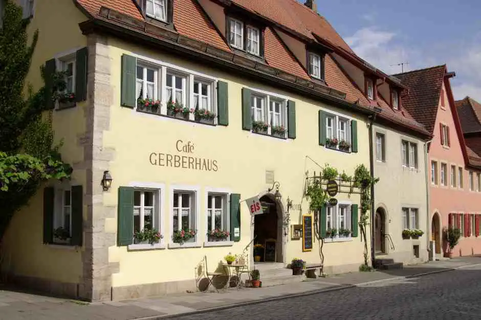 Gerberhaus in Rothenburg ob der Tauber