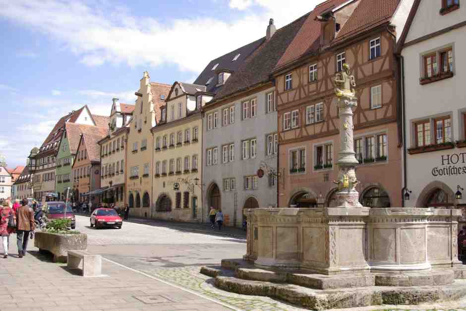 Herrengasse in Rothenburg ob der Tauber