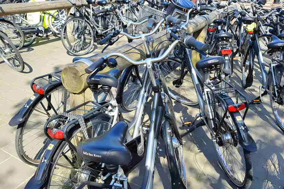 Fahrräder auf Texel