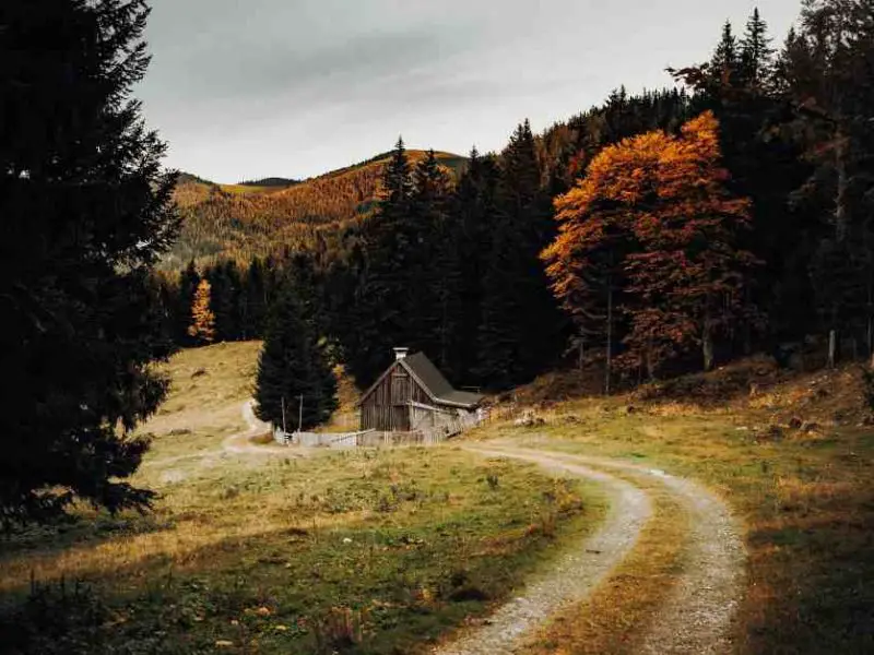 Wandern im Herbst in Deutschland