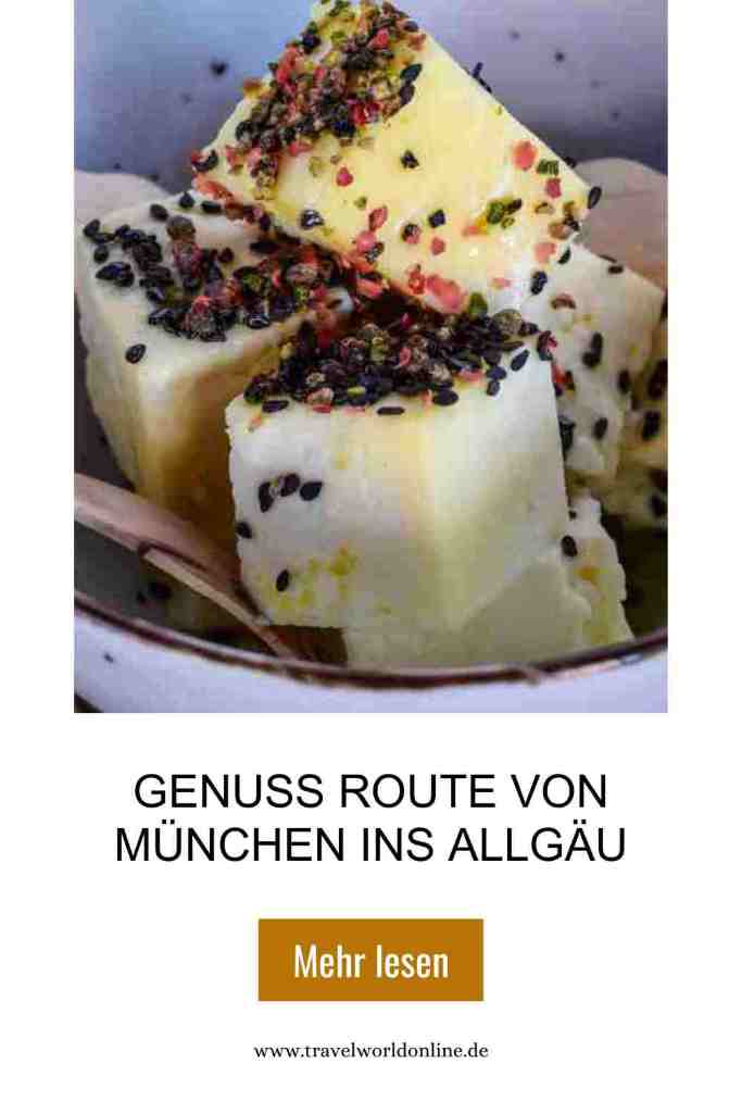 Genuss-Route von München ins Allgäu