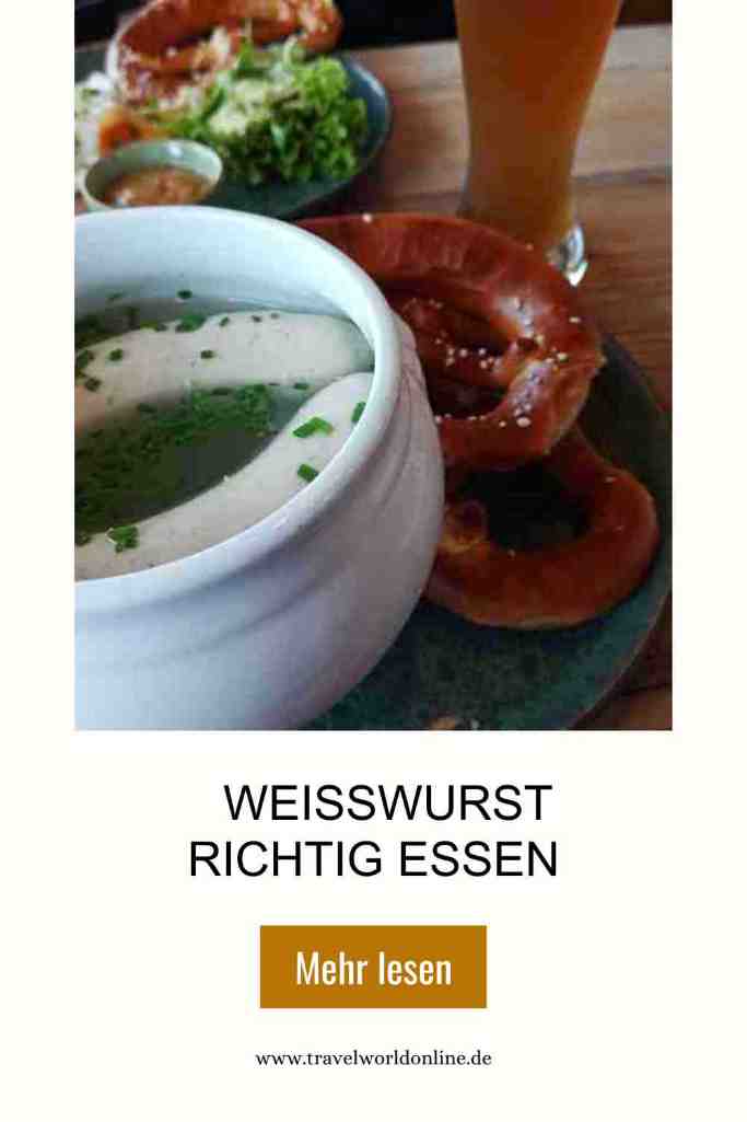 Weisswurst richtig essen