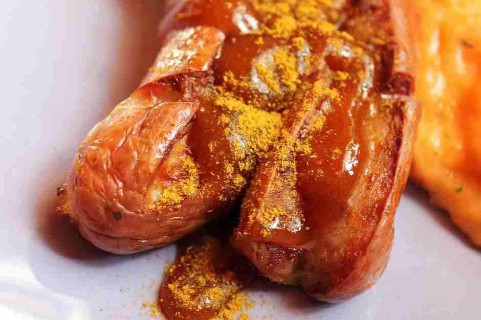 Currywurst ist kein typisches Oktoberfest Essen