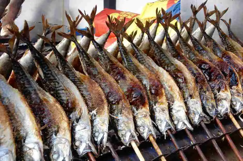 Steckerlfisch ist perfektes Oktoberfest Essen