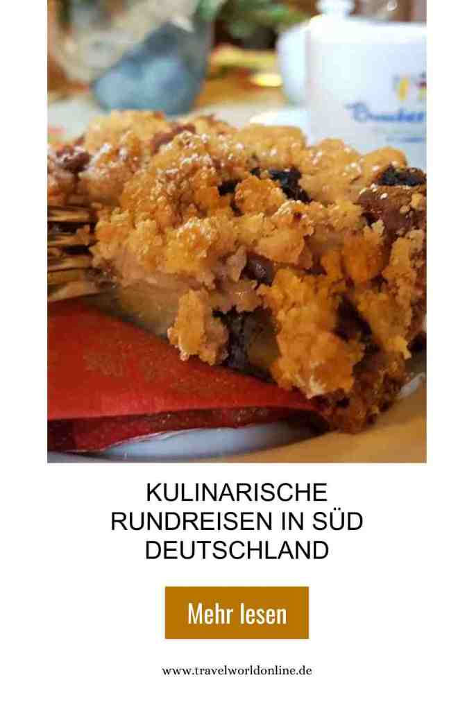 Kulinarische Rundreisen in Süddeutschland