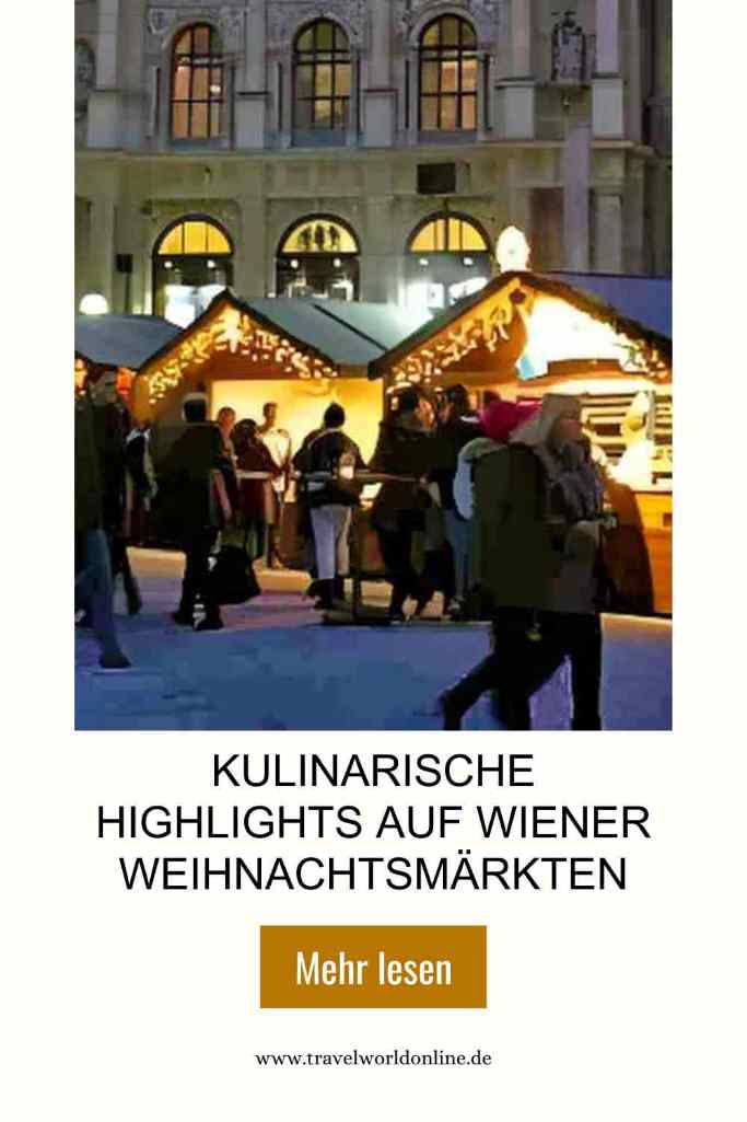 Kulinarische Highlights auf Wiener Weihnachtsmärkten