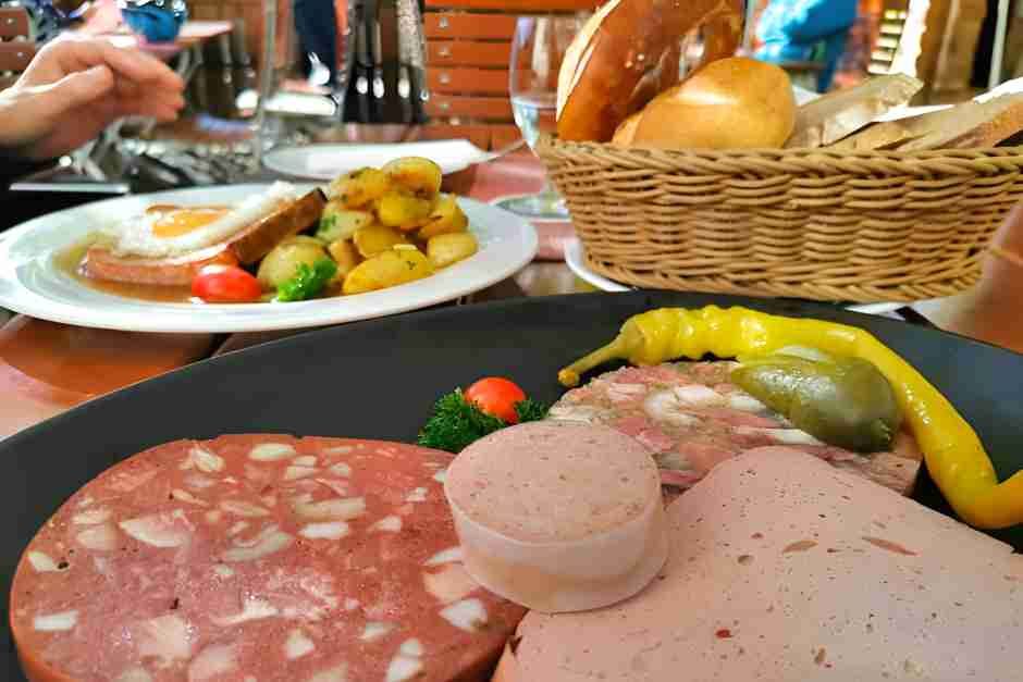 Essen im Chiemgau ist ebenfalls Wellness in Bayern