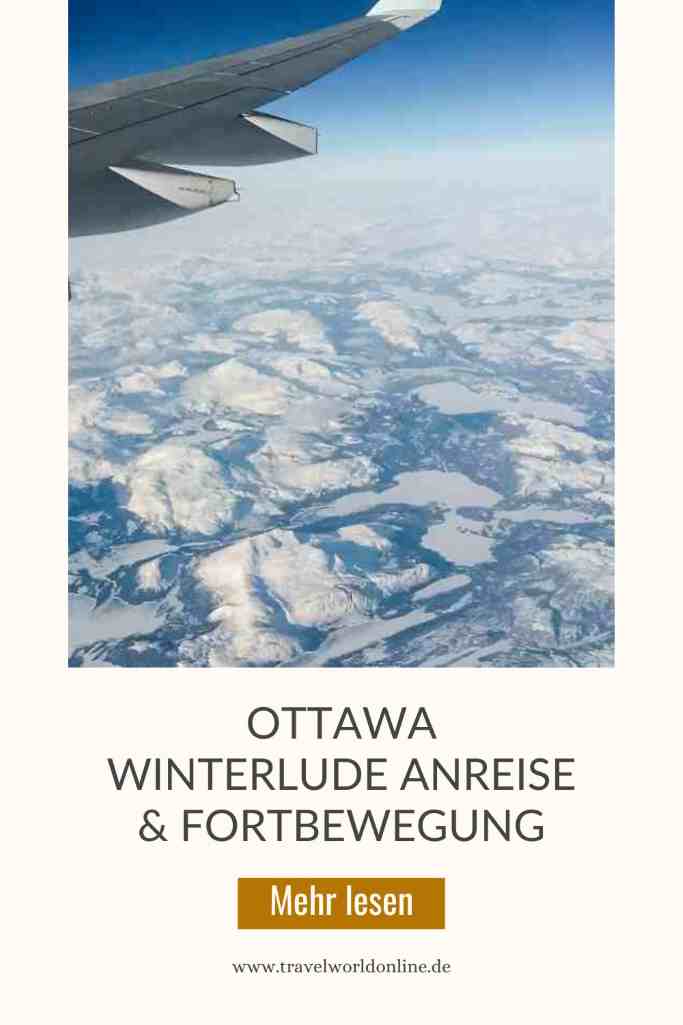 Ottawa Winterlude Anreise & Fortbewegung