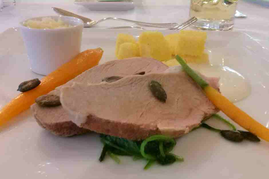 Abendessen bei Adults-only-Wellness in Österreich