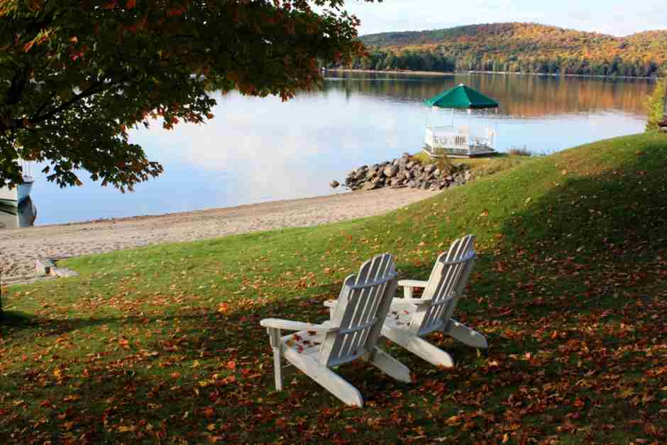 Am Rice Lake in Ontario