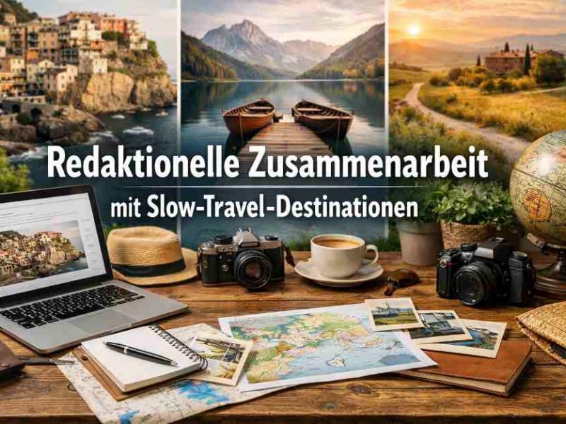 Redaktionelle Zusammenarbeit mit Slow-Travel Destinationen