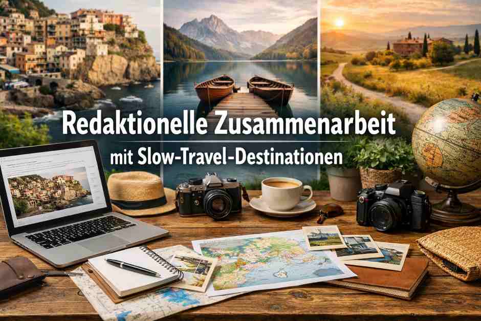 Redaktionelle Zusammenarbeit mit Slow-Travel-Destinationen