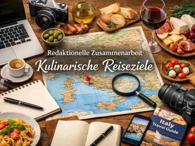 Redaktionelle Zusammenarbeit im Bereich Genussreisen