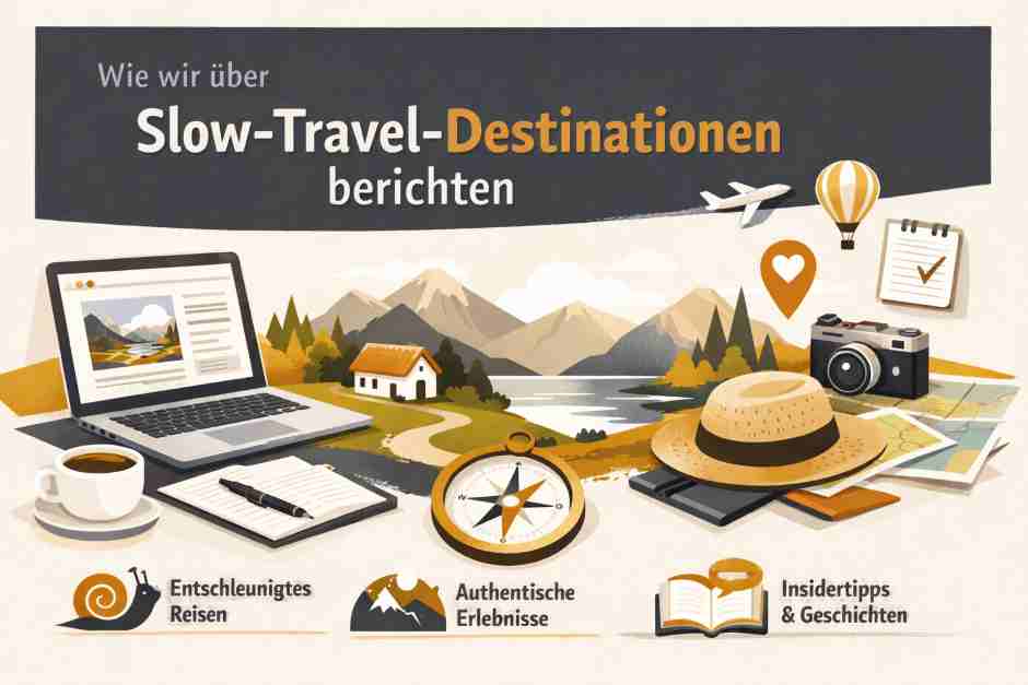 Wie wir über Slow-Travel-Destinationen berichten