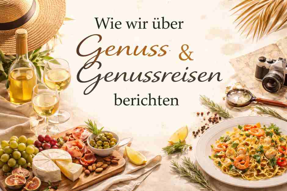 Wie wir über Genuss und Genussreisen berichten