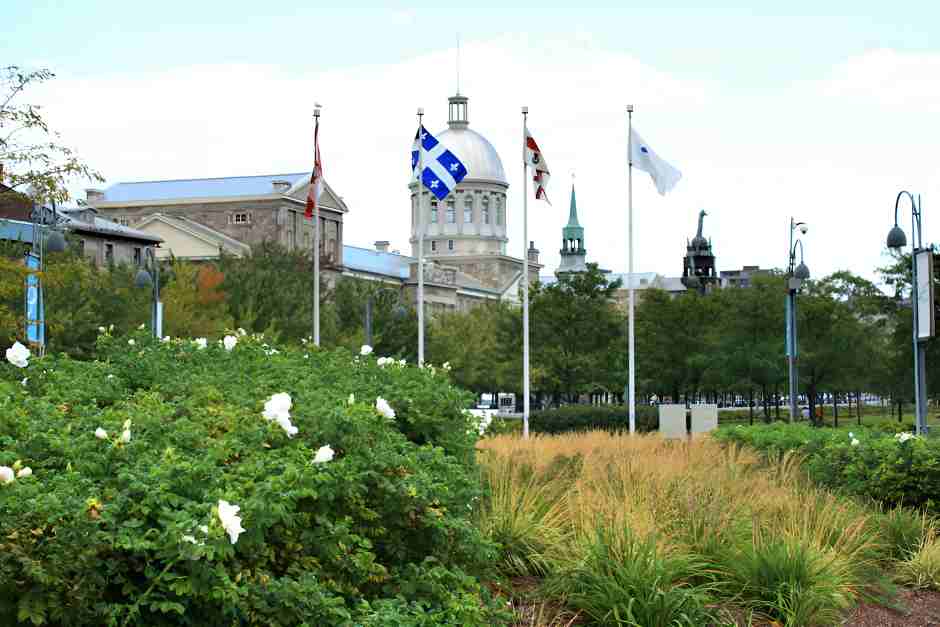 Der Marche Bonsecours in Montreal