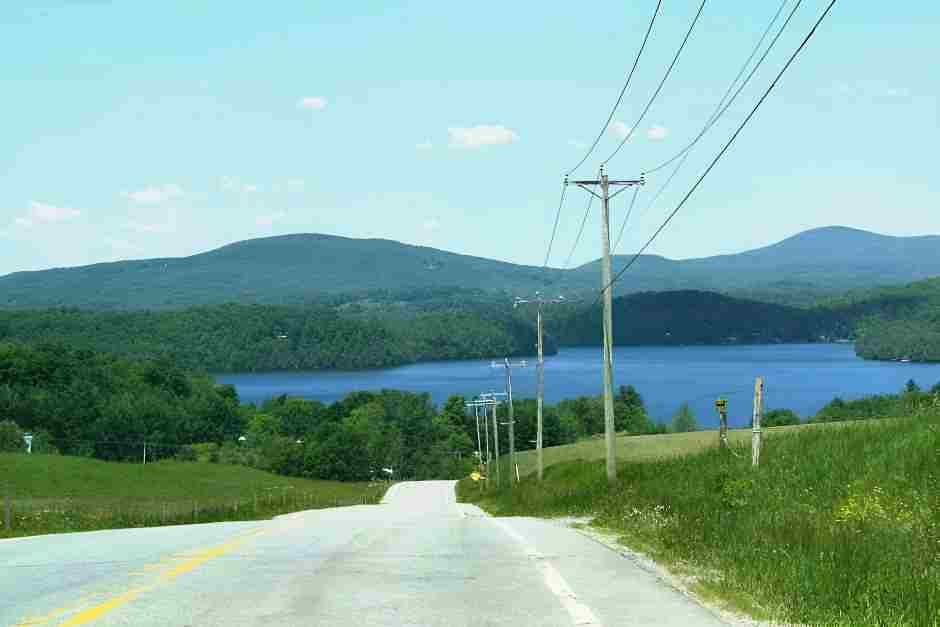 Auf dem Weg durch die Eastern Townships in Quebec