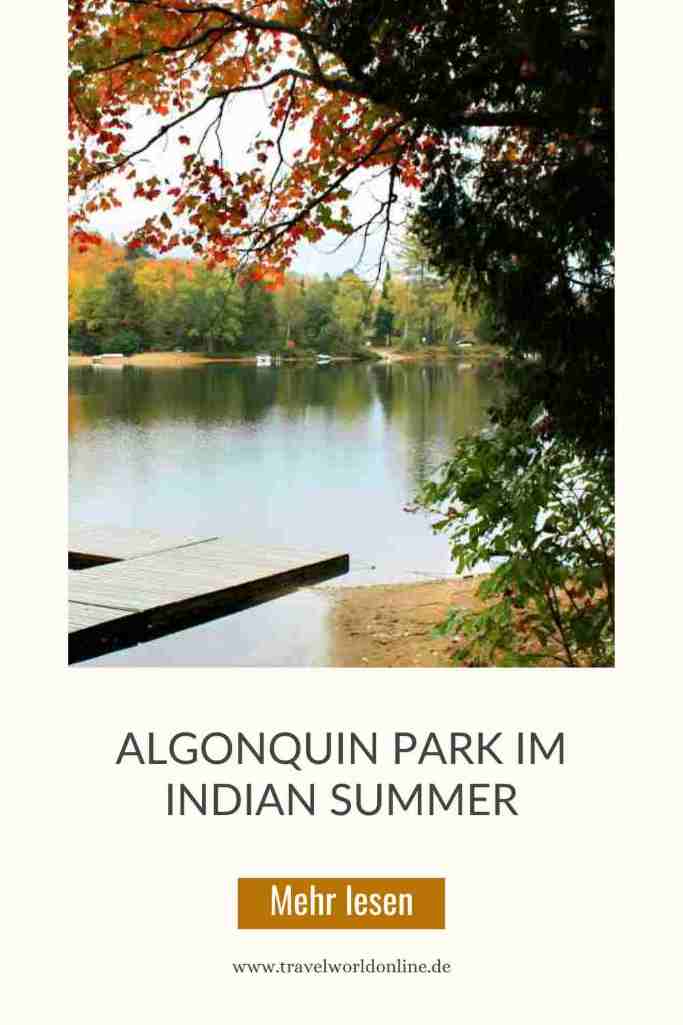 Der Algonquin Park im Indian Summer