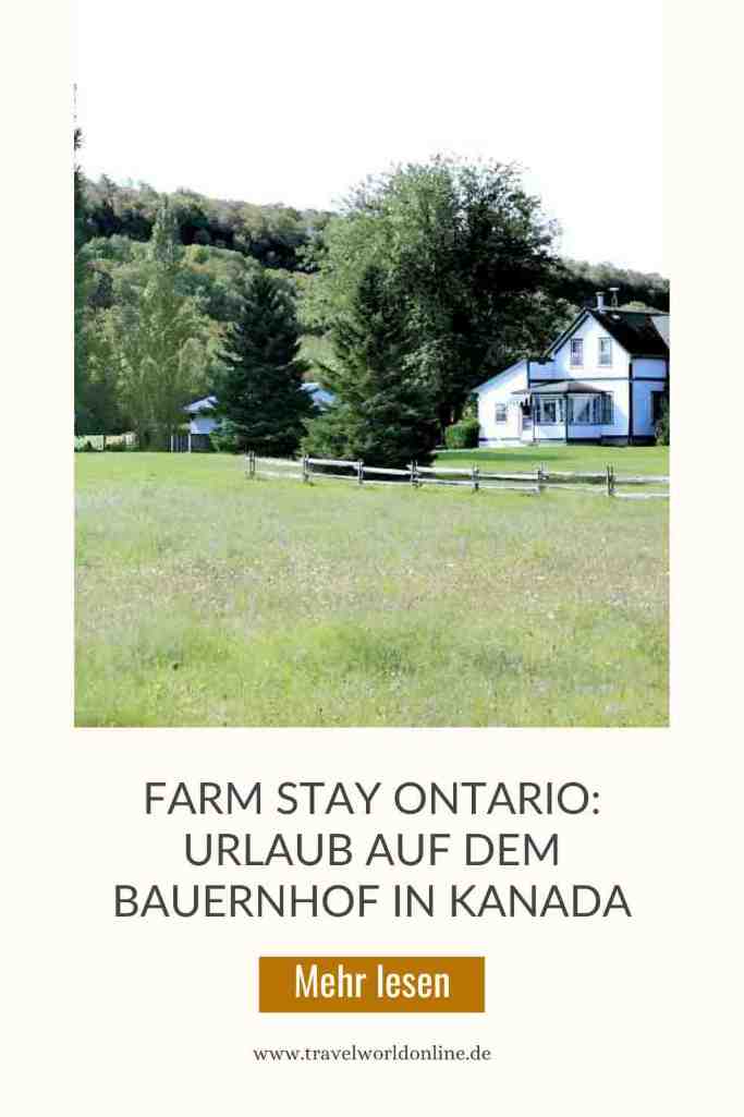 Farm Stay Ontario: Urlaub auf dem Bauernhof in Kanada