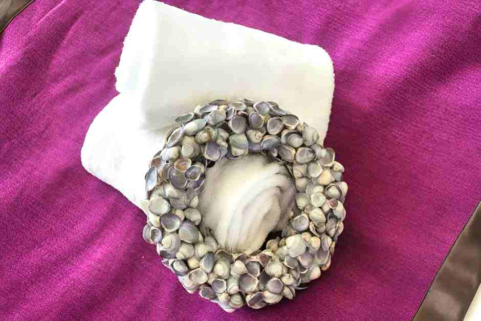 Massageliege in einem Hotel in Stegersbach