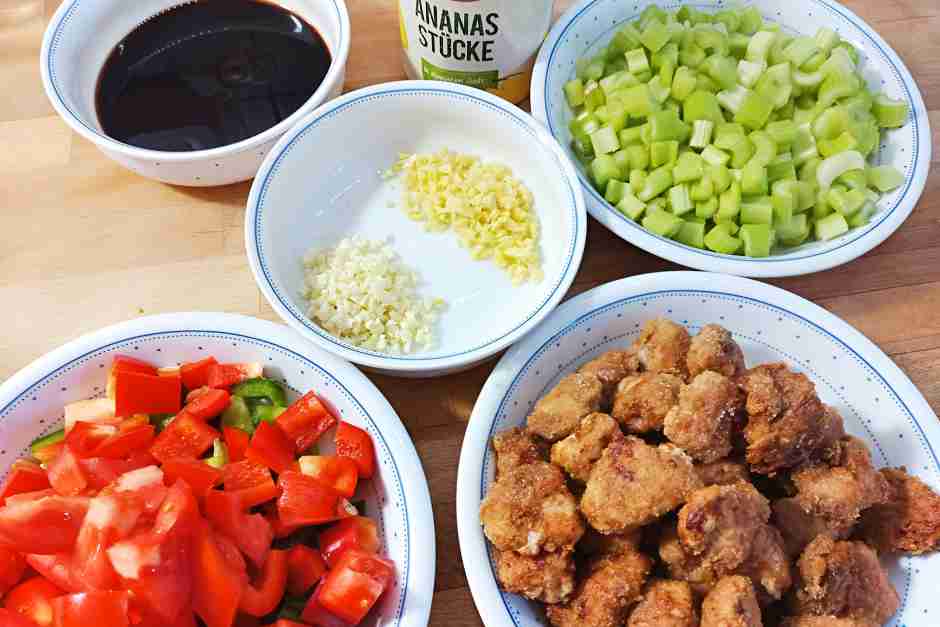 Zutaten für die Soße